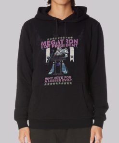 Funny Megatron for President Transformers Hoodie 4