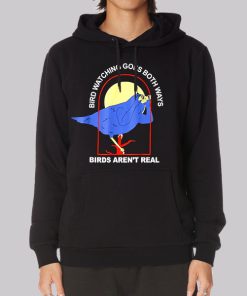 Funny Meme Birds Arent Real Hoodie Funny Meme Birds Arent Real Hoodie