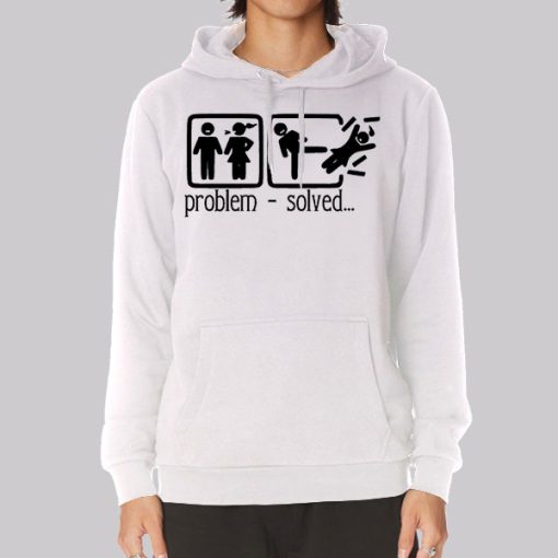 Funny Meme Problem Solved Hoodie