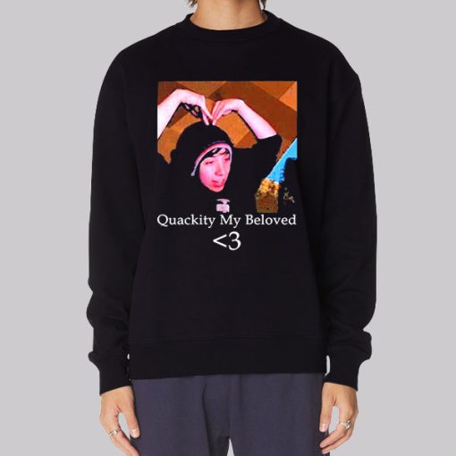 Funny Meme Quackity My Beloved Hoodie