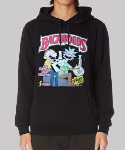Funny Meme Rick and Morty Backwoods Hoodie