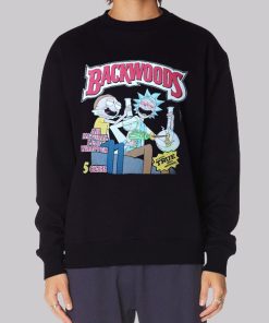 Funny Meme Rick and Morty Backwoods Hoodie
