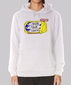 Funny Meme Wear Your Snack Logo Hoodie