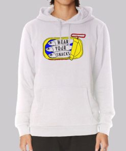 Funny Meme Wear Your Snack Logo Hoodie 4