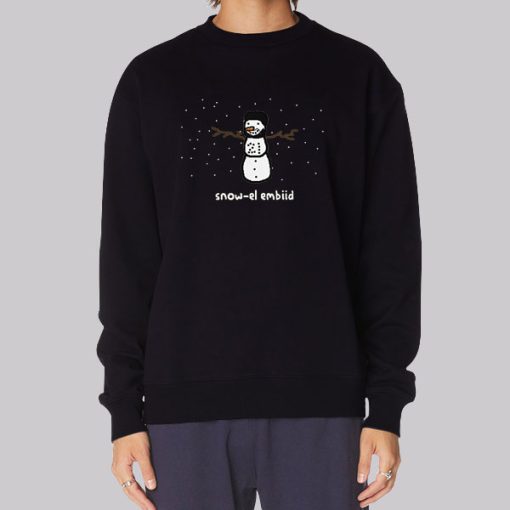 Funny Merch Snow-El Embiid Hoodie