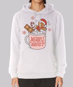 Funny Merry Bright Gingerbread Hoodie