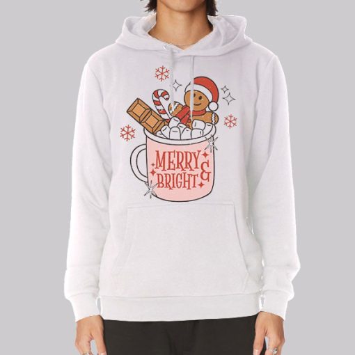 Funny Merry Bright Gingerbread Hoodie