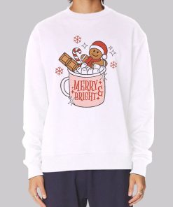 Funny Merry Bright Gingerbread Hoodie