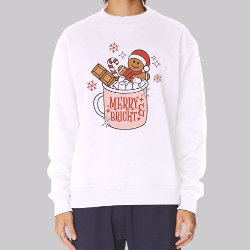 Funny Merry Bright Gingerbread Hoodie