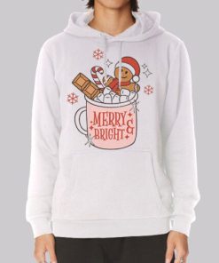 Funny Merry Bright Gingerbread Hoodie 4