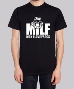 Funny Milf Man I Love Frogs Hoodie 3