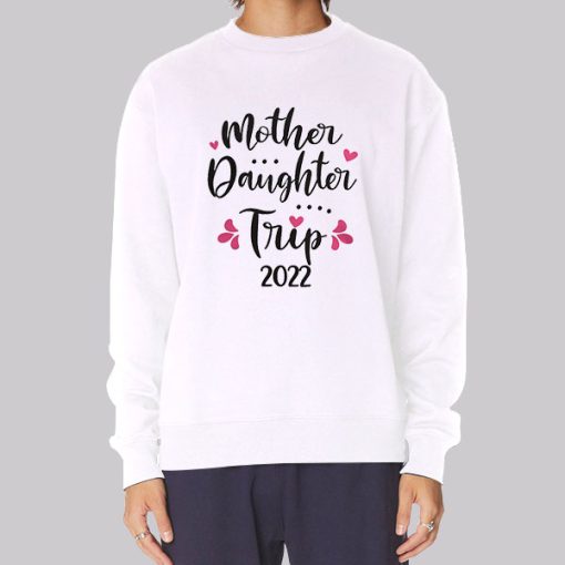 Funny Mom and Daughter Trip Hoodie