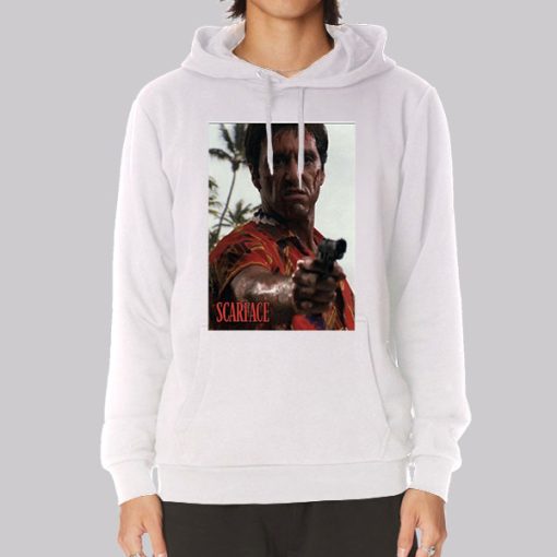 Funny Movies Scarface Hawaiian Hoodie