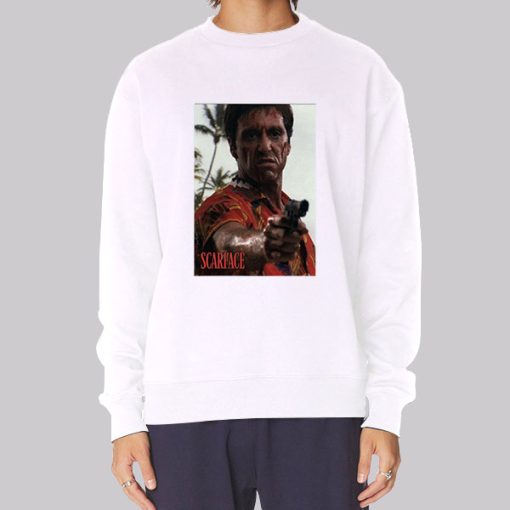 Funny Movies Scarface Hawaiian Hoodie