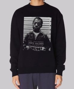 Funny Mugshot James Baldwin Hoodie