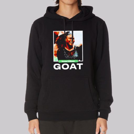 Funny Mugshot Serena Goat Hoodie