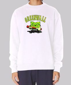 Funny Optic Gaming Green Wall Hoodie