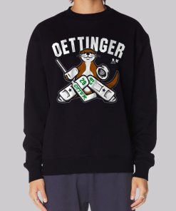 Funny Otter Mascot Oettinger Hoodie