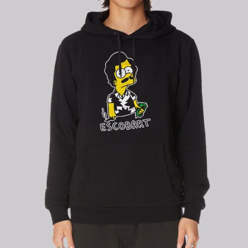 Funny Pablo Escobart Cartoon Hoodie