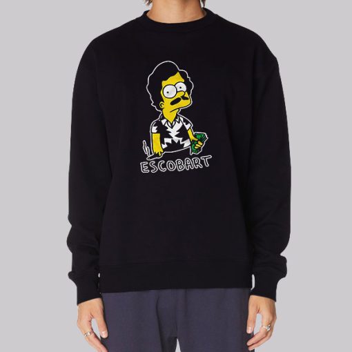 Funny Pablo Escobart Cartoon Hoodie