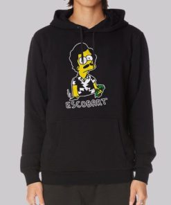 Funny Pablo Escobart Cartoon Hoodie 4