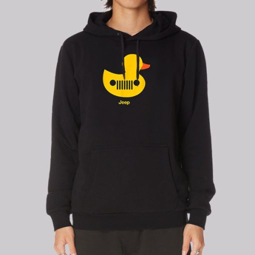 Funny Parody Duck Jeep Hoodie