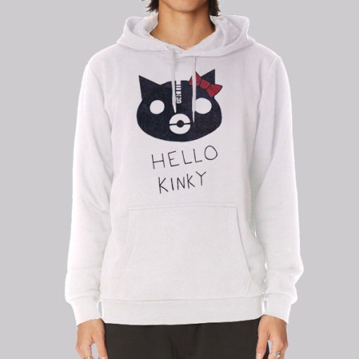 Funny Parody Hello Kinky Hoodie