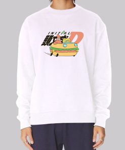 Funny Parody Spongebob Initial D Hoodie