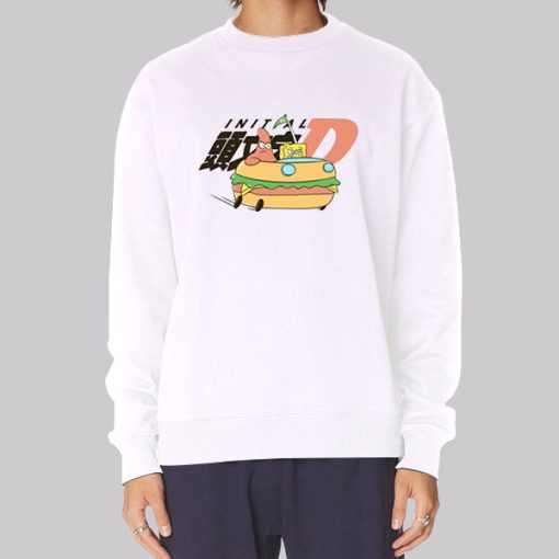 Funny Parody Spongebob Initial D Hoodie