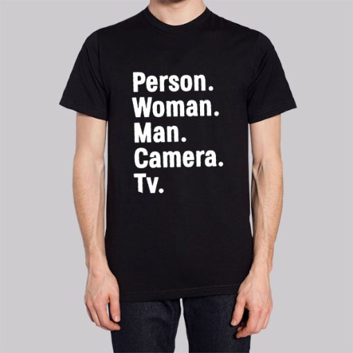 Funny Person Woman Man Camera Tv Hoodie