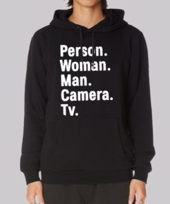 Funny Person Woman Man Camera Tv Hoodie 4