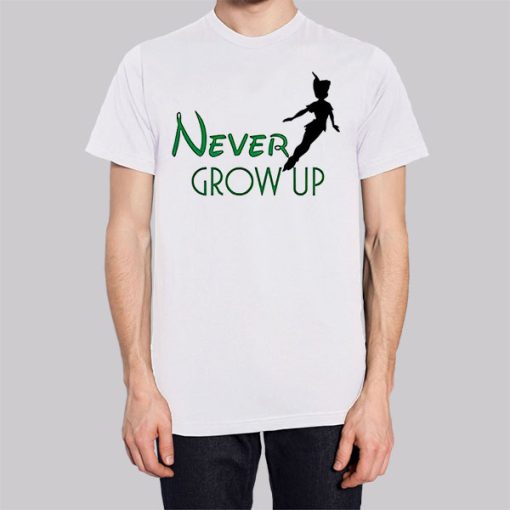 Funny Peter Pan Never Grow up Hoodie