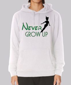 Funny Peter Pan Never Grow up Hoodie 4