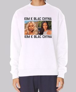 Funny Photo Kim K Blac Chyna Hoodie