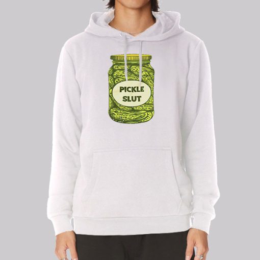 Funny Pickle Slut Hoodie