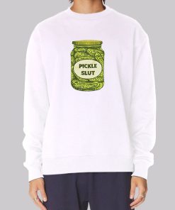 Funny Pickle Slut Hoodie