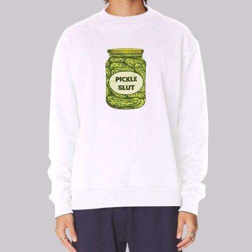 Funny Pickle Slut Hoodie