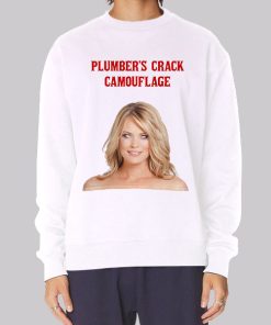 Funny Plumbers Crack Camouflage Hoodie