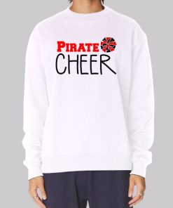 Funny Printed Pirate Cheer Hoodies