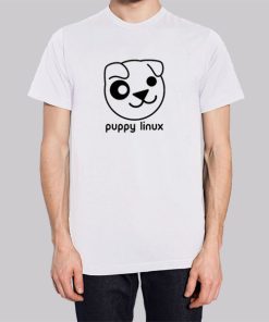 Funny Puppy Linux Hoodie 3