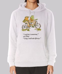 Funny Quotes Frog and Toad Hoodie