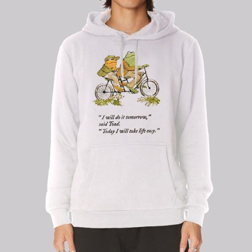 Funny Quotes Frog and Toad Hoodie