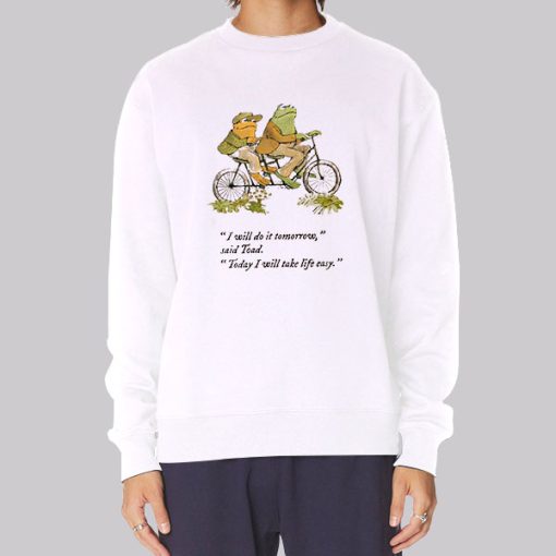 Funny Quotes Frog and Toad Hoodie