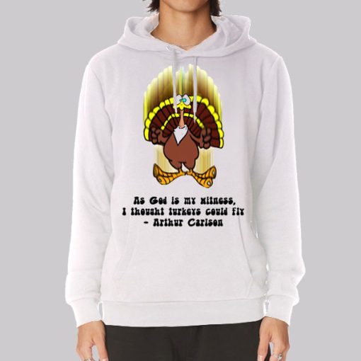 Funny Quotes Wkrp Turkeys Fly Hoodie