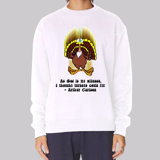 Funny Quotes Wkrp Turkeys Fly Hoodie