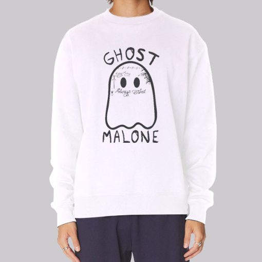 Funny Rapper Halloween Ghost Malone Hoodie