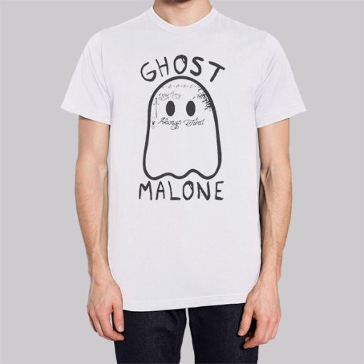 Funny Rapper Halloween Ghost Malone Hoodie