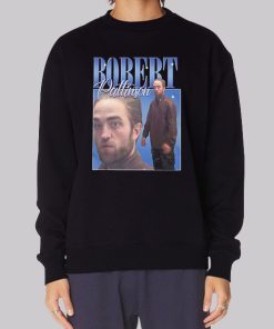 Funny Robert Pattinson Standing Meme Hoodie