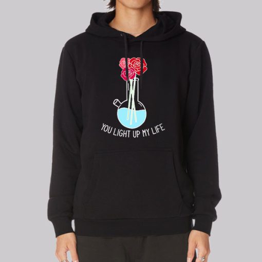 Funny Rose Light up Hoodie