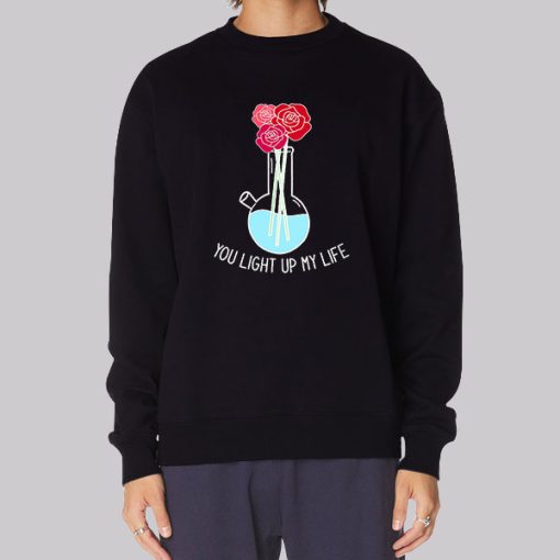 Funny Rose Light up Hoodie